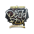 Sticker | DeadFox (Gold) | Berlin 2019 image 120x120