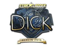 Sticker | DickStacy (Gold) | Berlin 2019