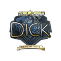 Sticker | DickStacy (Gold) | Berlin 2019 image 120x120