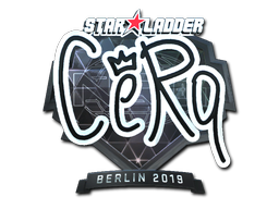 Стикер | CeRq (ламиниран) | Berlin 2019