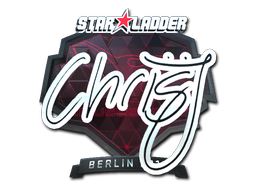 Sticker | chrisJ (Glimmend) | Berlin 2019