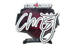 Sticker | chrisJ (Foil) | Berlin 2019