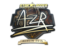 貼紙 | AZR（黃金）| Berlin 2019