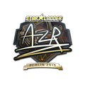Sticker | AZR (Gold) | Berlin 2019 image 120x120