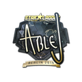 Sticker | ableJ (Gold) | Berlin 2019 image 120x120