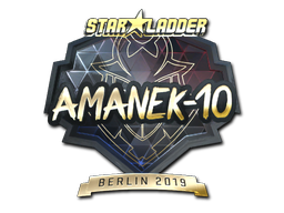 Sticker | AmaNEk (Goud) | Berlin 2019