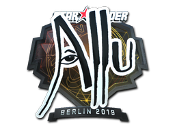 Klistermærke | allu (Folie) | Berlin 2019