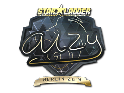 Adesivo | aizy (Dourado) | Berlim 2019