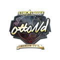 Sticker | ottoNd (Gold) | Berlin 2019 image 120x120