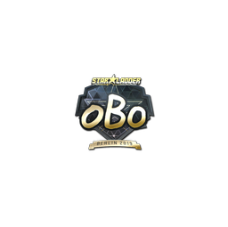 Sticker | oBo (Gold) | Berlin 2019