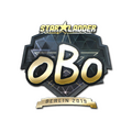 Sticker | oBo (Gold) | Berlin 2019 image 120x120