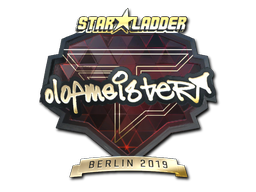 สติกเกอร์ | olofmeister (ทอง) | Berlin 2019