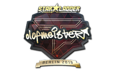 Sticker | olofmeister (Gold) | Berlin 2019