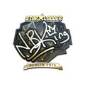 Sticker | NBK- (Gold) | Berlin 2019 image 120x120