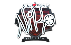 Sticker | NiKo (Foil) | Berlin 2019