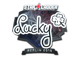 Sticker | Lucky (Glimmend) | Berlin 2019