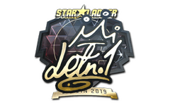 Sticker | LETN1 (Gold) | Berlin 2019