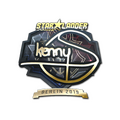 Sticker | kennyS (Gold) | Berlin 2019 image 120x120