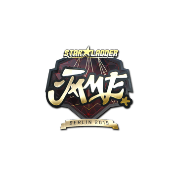 Sticker | Jame (Gold) | Berlin 2019 image 360x360