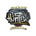 Sticker | huNter- (Gold) | Berlin 2019 image 120x120