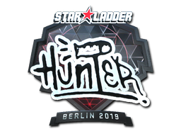 Sticker | huNter- (Foil) | Berlin 2019