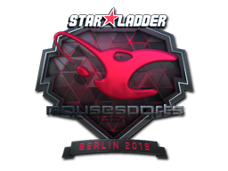 Aufkleber | mousesports (Glanz) | Berlin 2019