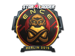 Стикер | ENCE (ламиниран) | Berlin 2019