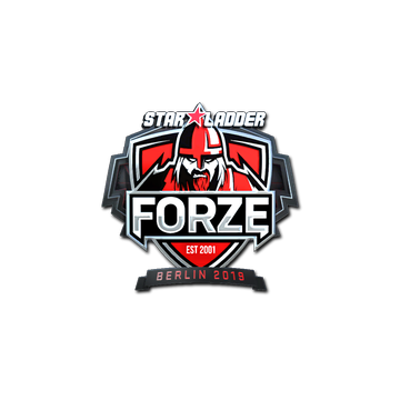 Sticker | forZe eSports (Foil) | Berlin 2019 image 360x360