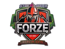 Adesivo | forZe eSports (Holográfico) | Berlim 2019