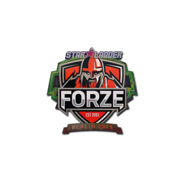 Sticker | forZe eSports (Holo) | Berlin 2019 image 360x360