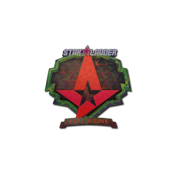 Sticker | Astralis (Holo) | Berlin 2019 image 360x360