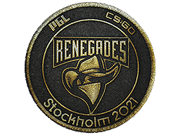 Patch | Renegades (Gold) | Stockholm 2021