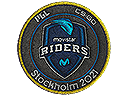 Patch | Movistar Riders | Stockholm 2021