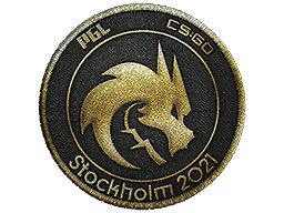 Embleem | Team Spirit (Goud) | Stockholm 2021