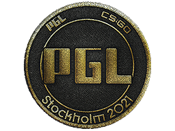 Aufnäher | PGL (Gold) | Stockholm 2021