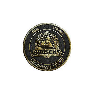 Patch | GODSENT (Gold) | Stockholm 2021 image 360x360