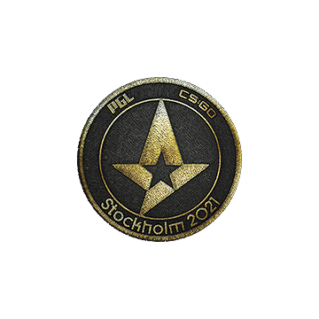 Patch | Astralis (Gold) | Stockholm 2021 image 360x360