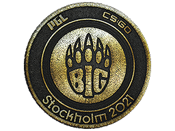 Patch | BIG (Gold) | Stockholm 2021