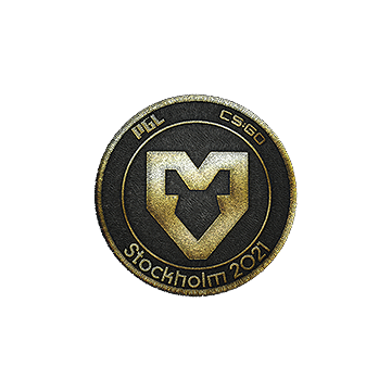 Patch | MOUZ (Gold) | Stockholm 2021 image 360x360