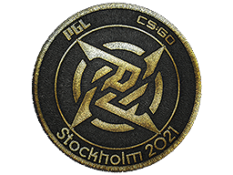 Patch | Ninjas in Pyjamas (Gold) | Stockholm 2021