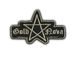 Nášivka | Metal Gold Nova I