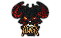 Patch | Metal Silver Demon