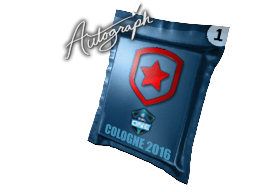 Capsule dédicacée | Gambit Gaming | Cologne 2016