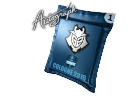 Aláíráskapszula | G2 Esports | Cologne 2016