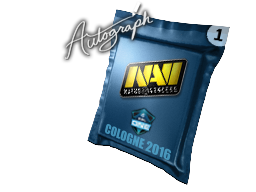 Autografkapsel | Natus Vincere | Cologne 2016