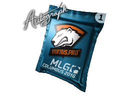 亲笔签名胶囊 | Virtus.Pro | 2016年 MLG 哥伦布锦标赛