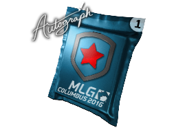 Cápsula de Autógrafo | Gambit Gaming | MLG Columbus 2016