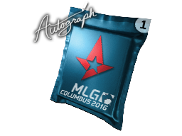 Autografkapsel | Astralis | MLG Columbus 2016