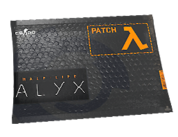 Paczka z naszywką Half-Life: Alyx