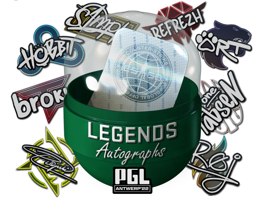 Antwerp 2022 Legends Autograph Capsule